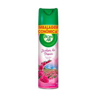 Odorizador De Ar 360ml Jardim De Peonia Bom Ar