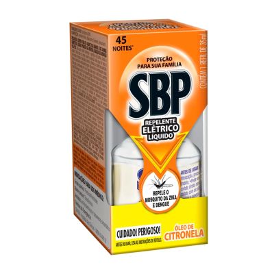 Repelente Eletrico Liquido Citronela 35ml Sbp