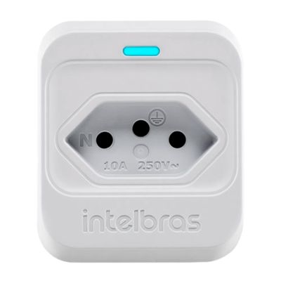 Dispositivo De Protecao Eletrica 1 Tomada Branco Eps301 Intelbras