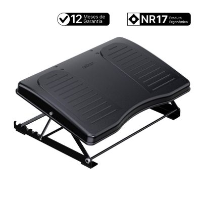 Apoio Ergonomico Para Pes Shark Pp 010644 Preto Reliza