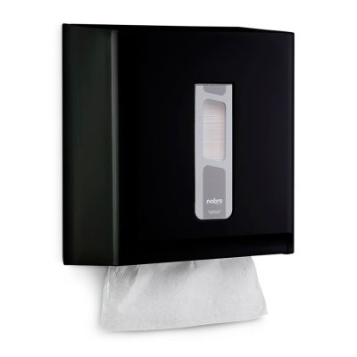 Suporte P/ Papel Toalha Interfolhado Preto Nobre 48402