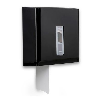 Suporte P/ Papel Higienico Preto Rolao Nobre 48399