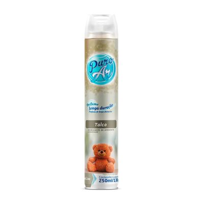 Odorizador De Ar 250ml Talco Puro Ar