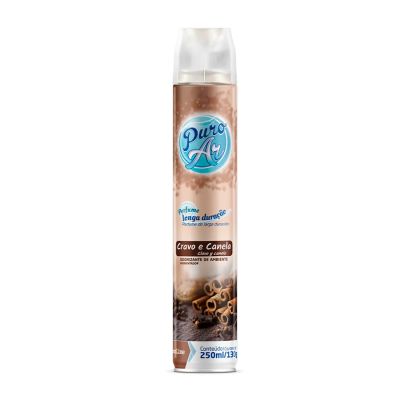 Odorizador De Ar 250ml Cravo E Canela Puro Ar