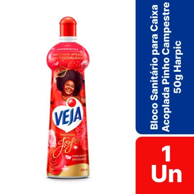 Limpador Multiuso Perfumado 500ml Marcante E Envolvente Veja