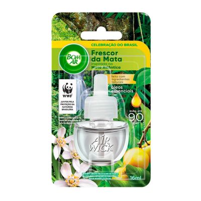 Refil Odorizador Eletrico Frescor Da Mata 16ml Bom Ar