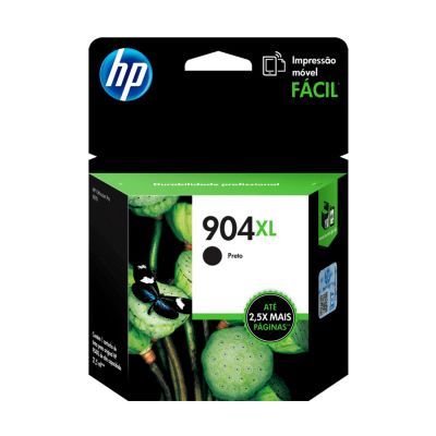 Cartucho De Tinta Hp 904xl T6m16al Preto Original