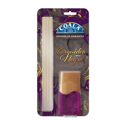 Difusor De Aromas Com Varetas Orquidea Negra 100ml Coala