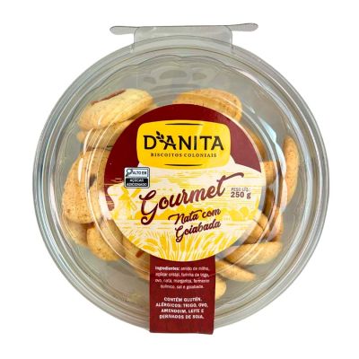 Biscoito Nata Com Goiabada Gourmet 250g D'anita