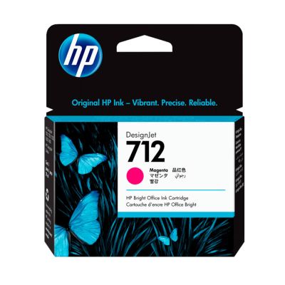 Cartucho De Tinta Hp 712 3ed68a Magenta 29ml Original