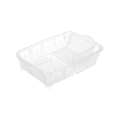Escorredor De Louca Plastico Casar 45,8x31,8cm Cristal Sanremo 354