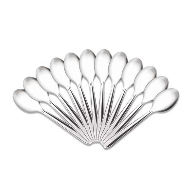 Conjunto Colher De Sobremesa Inox Turim C/12 Brinox