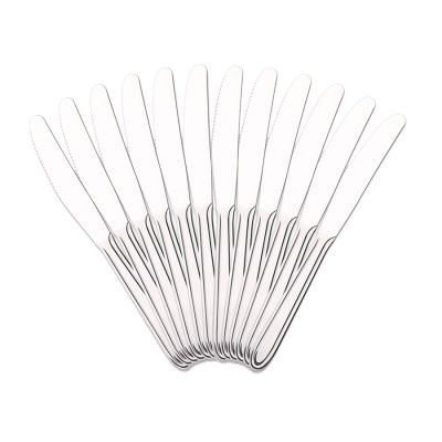 Conjunto Faca De Sobremesa Inox Turim C/12 Brinox