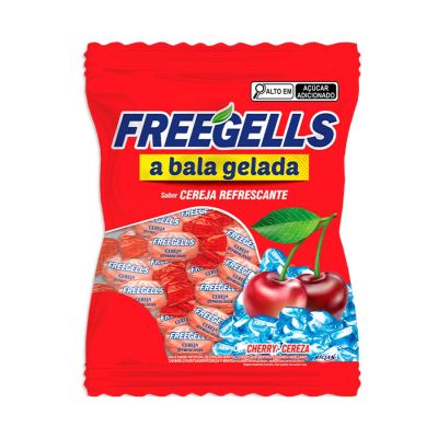 Bala Cereja Freegells 475g