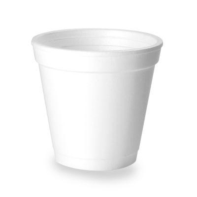 Copo Isopor Descartavel 120ml C/25 Branco Copobras