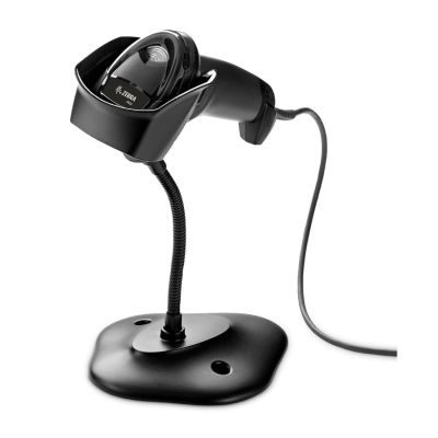 Leitor De Codigo De Barras Com Fio Usb 2d Ds2208 Com Suporte Zebra