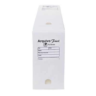 Arquivo Morto Polionda Branco Facil Polibras 0421