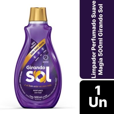 Limpador Perfumado Suave Magia 500ml Girando Sol