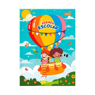 Agenda Escolar Permanente 7680 10,5 X 14,8cm 80 Fls Foroni