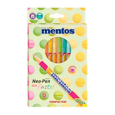Caneta Hidrografica Neopen Mentos Bls C/ 12 Compactor