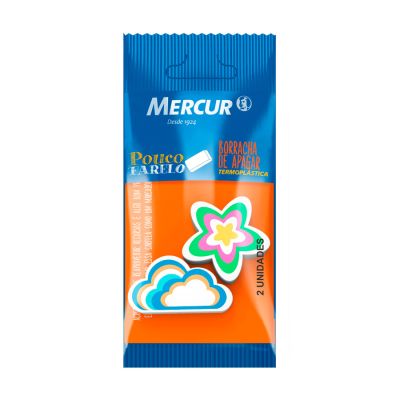 Borracha Decorada Tr Fun Bls C/ 2 Mercur