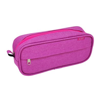 Estojo Escolar Medio Duplo Rosa Mc-2z-pink Ac Bag
