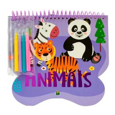 Livro Infantil Aventuras Com Cores: Animais Todolivro