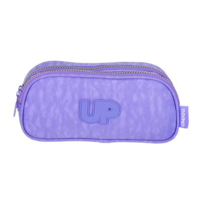 Estojo Escolar Duplo Up4you Roxo Et49142uprx Luxcel