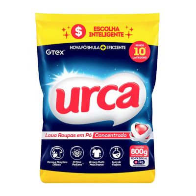 Sabao Em Po Sache Urca 800g
