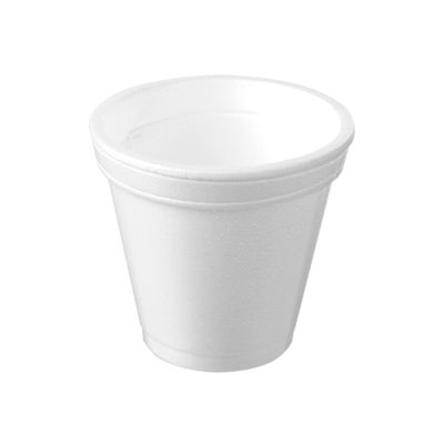 Copo Isopor Descartavel 120ml C/25 Branco Bompack