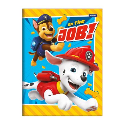 Caderno Linguagem Brochurao Capa Dura 80fls Patrulha Canina Foroni