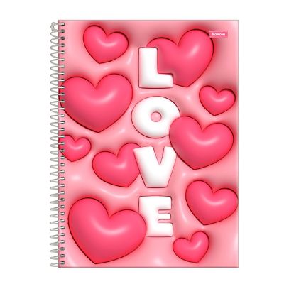 Caderno Universitario Capa Dura 10x1 160fls Nicecream Foroni