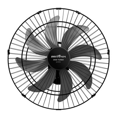 Ventilador De Parede Maxx Force 215w Bvt675 127v Britania