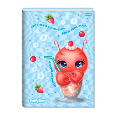 Caderno Brochura Capa Dura 1/4 80fls Fluffy Jandaia