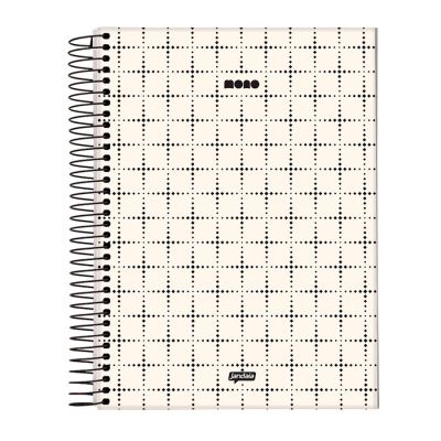 Caderno Universitario Capa Dura 1x1 80fls Mono Jandaia