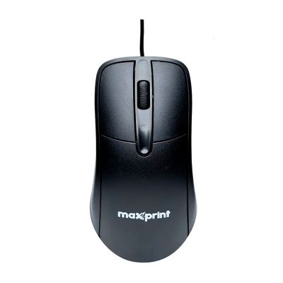 Mouse Com Fio Usb Officeeasy Preto 60000154 Maxprint
