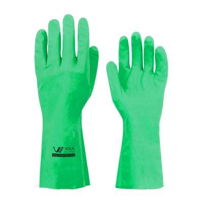 Luva Nitrilica S/ Forro Verde G Volk (ca 16314)