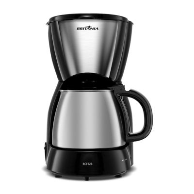Cafeteira Eletrica 32 Xicaras Bcf32b Jarra Inox 127v Britania