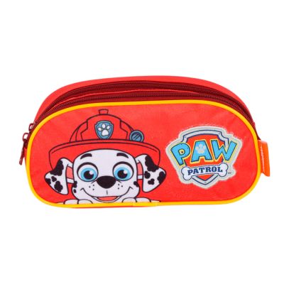 Estojo Escolar Duplo Patrulha Canina Vermelho Ei41624pavm Luxcel