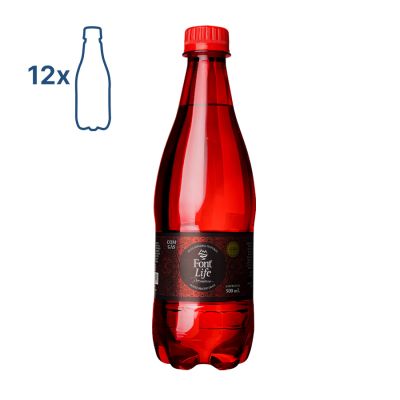 Agua Mineral Com Gas 500ml Premium C/12 Garrafas Font Life