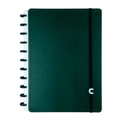 Caderno Inteligente Dark Green Grande 80fls Cigd4167