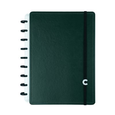 Caderno Inteligente Dark Green Medio 80fls Cimd3147