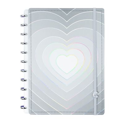 Caderno Inteligente Grey Love Grande 80fls Cigd4305