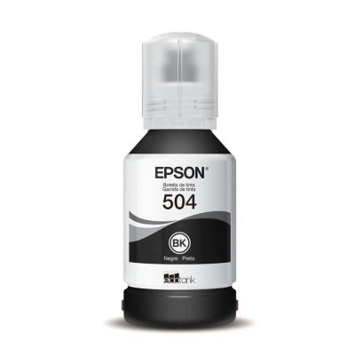Refil De Tinta Epson T504122 Preto Original