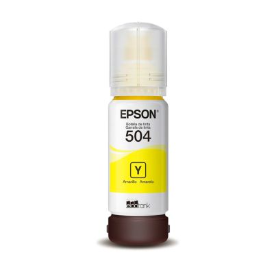 Refil De Tinta Epson T504422 Amarelo Original