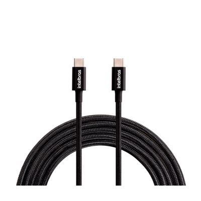 Cabo Para Smartphone Usb-c Para Usb-c 1,5m Nylon Preto Eucc 15np Intelbras