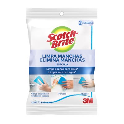 Esponja Limpa Manchas Bls C/2 Scotch Brite 3m