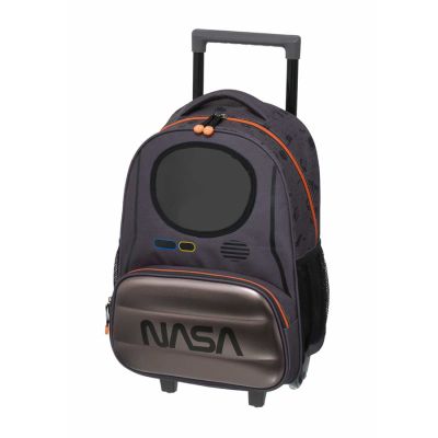 Mochila C/ Carrinho Pack Me Space Travel Cinza 998ax01 Pacific