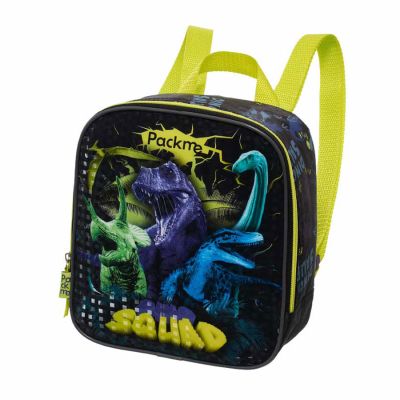 Lancheira Costas Pack Me Dino Squad Preto 998bb11 Pacific