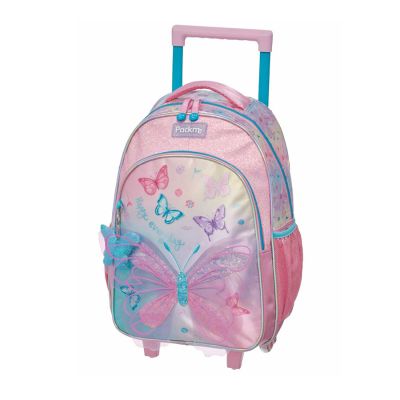 Mochila C/ Carrinho Pack Me Wings Rosa 998db01 Pacific